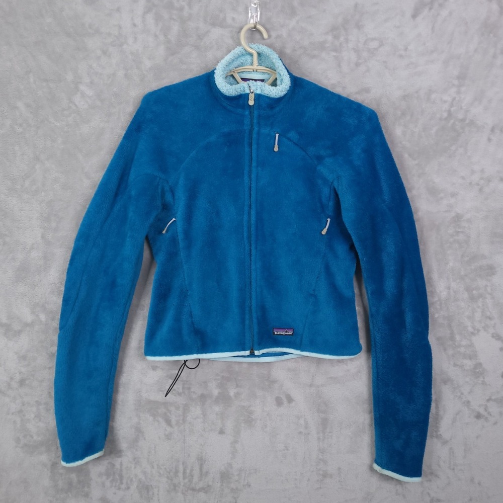 Patagonia‎ R2 Regulator Fleece Jacket Womens S Blue Polartec Full Zip Technical